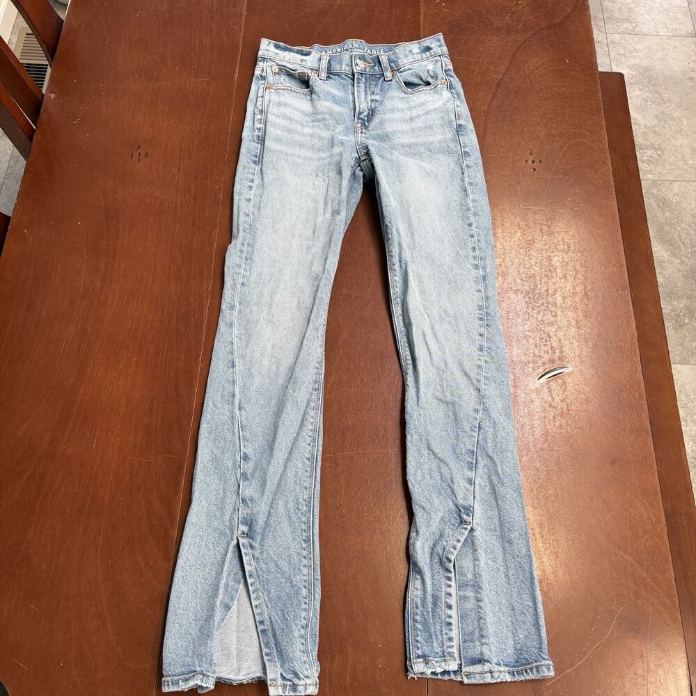 American Eagle Outfitters Light Wash Flare Jeans